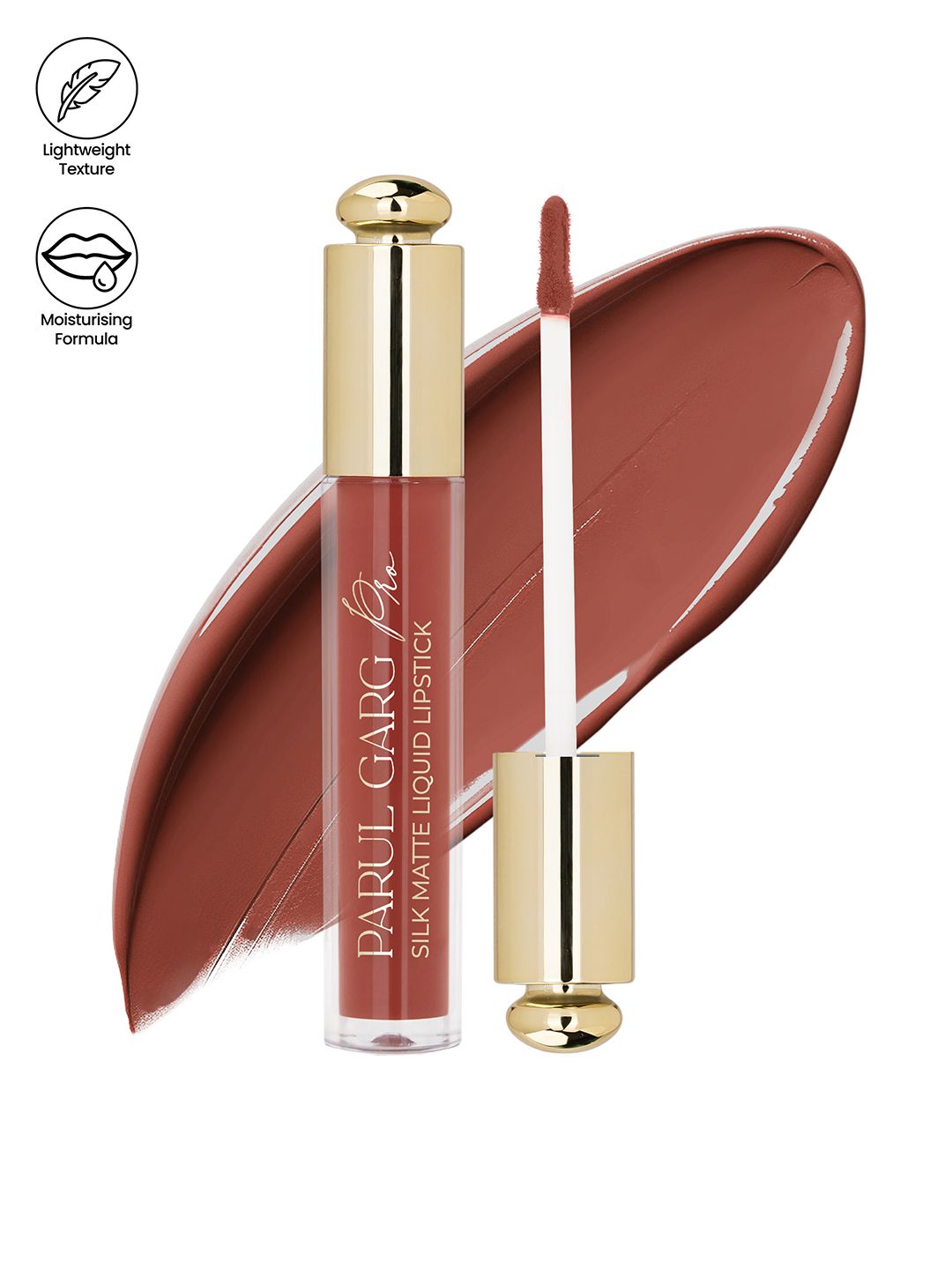 Buy Parul Garg Smudge Proof Matte Lipstick With Shea Butter & Vitamin E Fire Lily (Neutral Brown) 3ml -  - Personal Care for Women