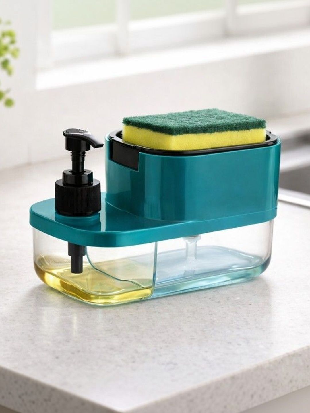 DXDT Teal 2026 Plastic Rust Resistant Dispenser Container