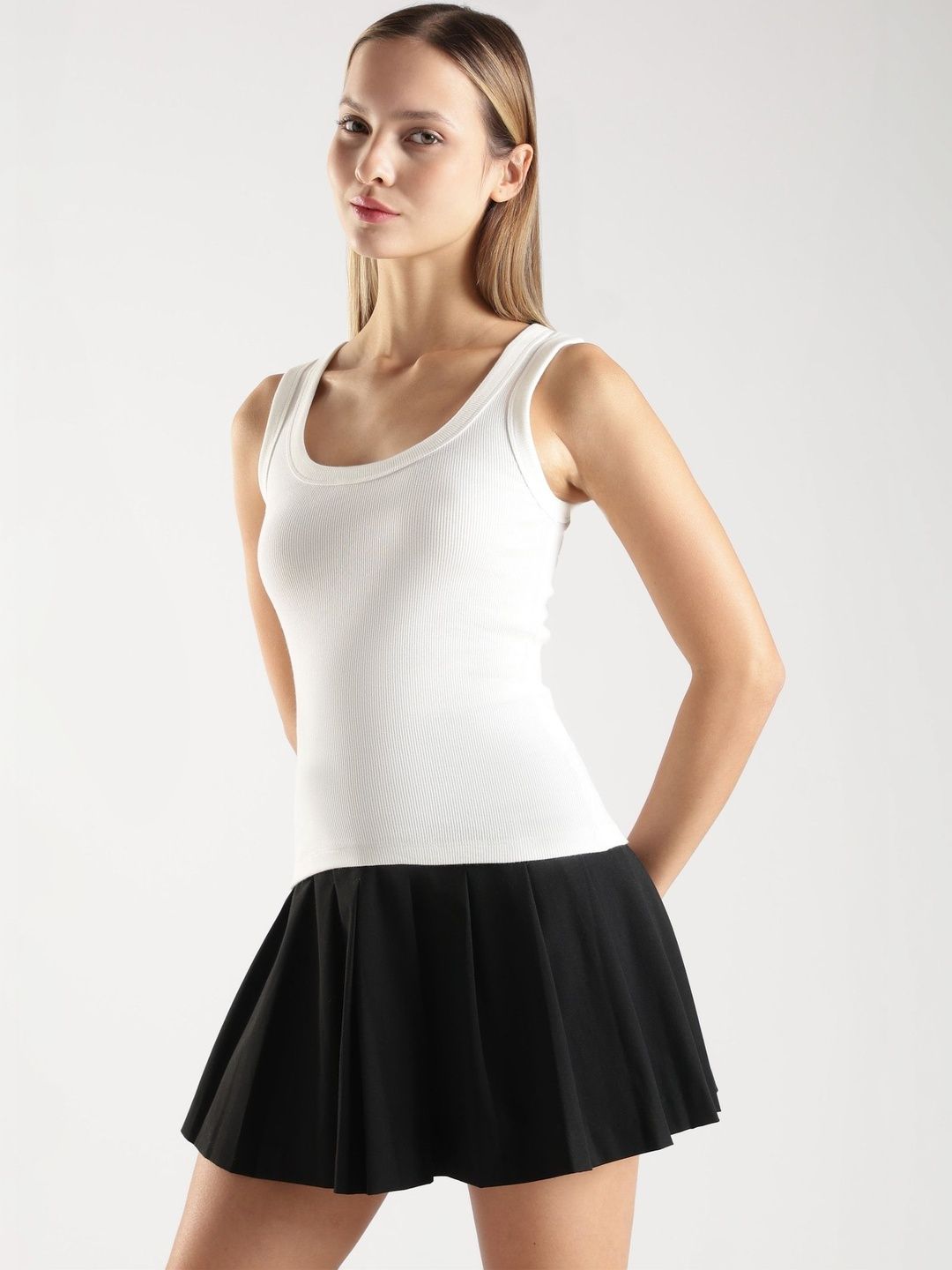 TICKLED PINK Cotton Tank Top