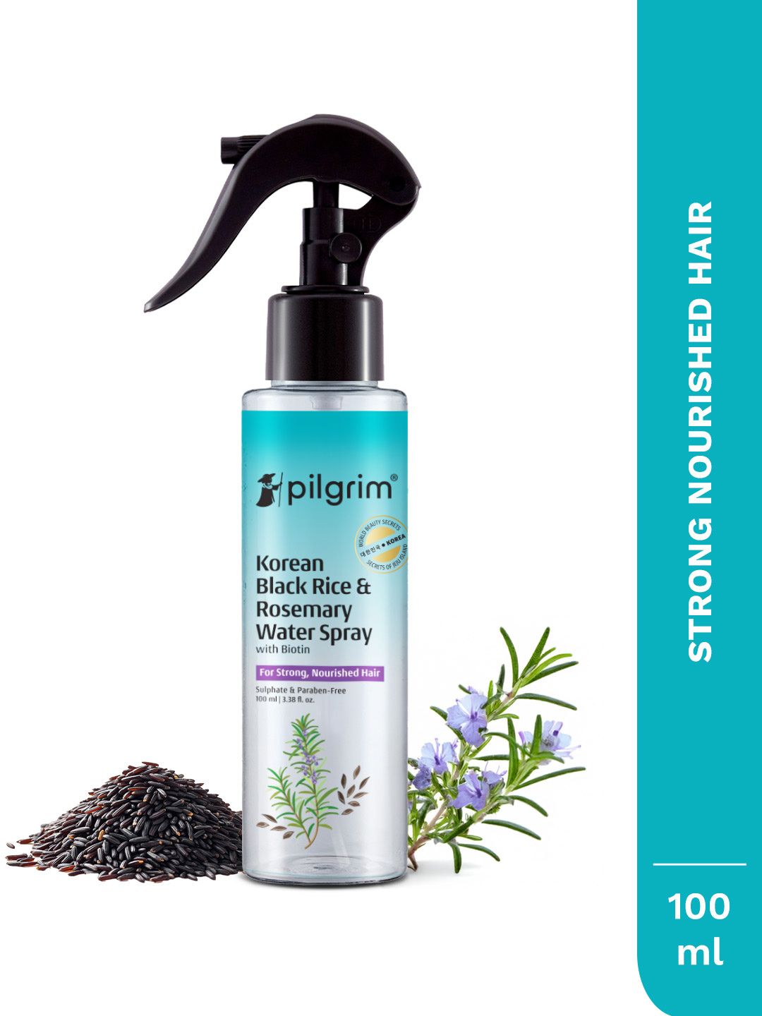 Pilgrim Spanish Rosemary Water With Biotin For Thicker & Stronger Hair - 100ml