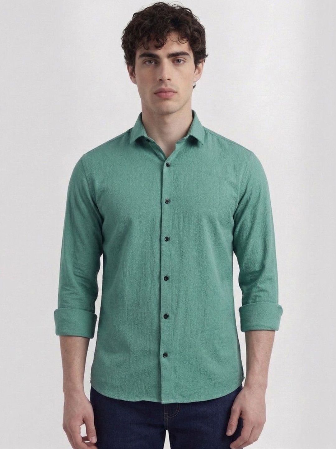 R.Code by The Roadster Life Co. Men Original Casual Shirt