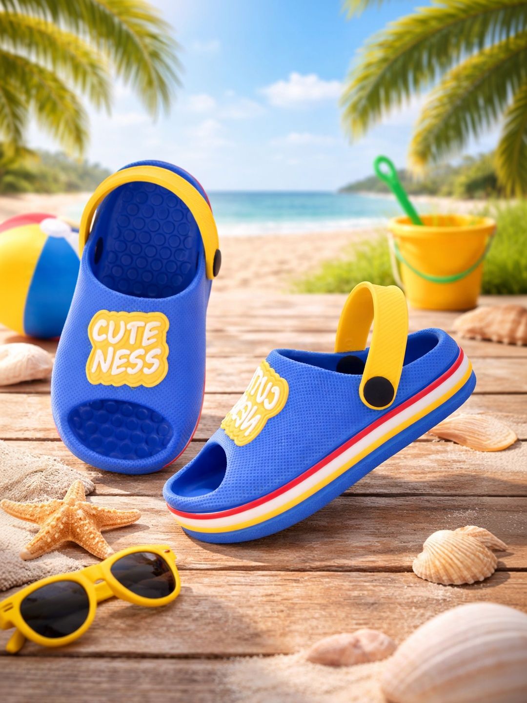 Miss & Chief Unisex Kids Printed Clogs