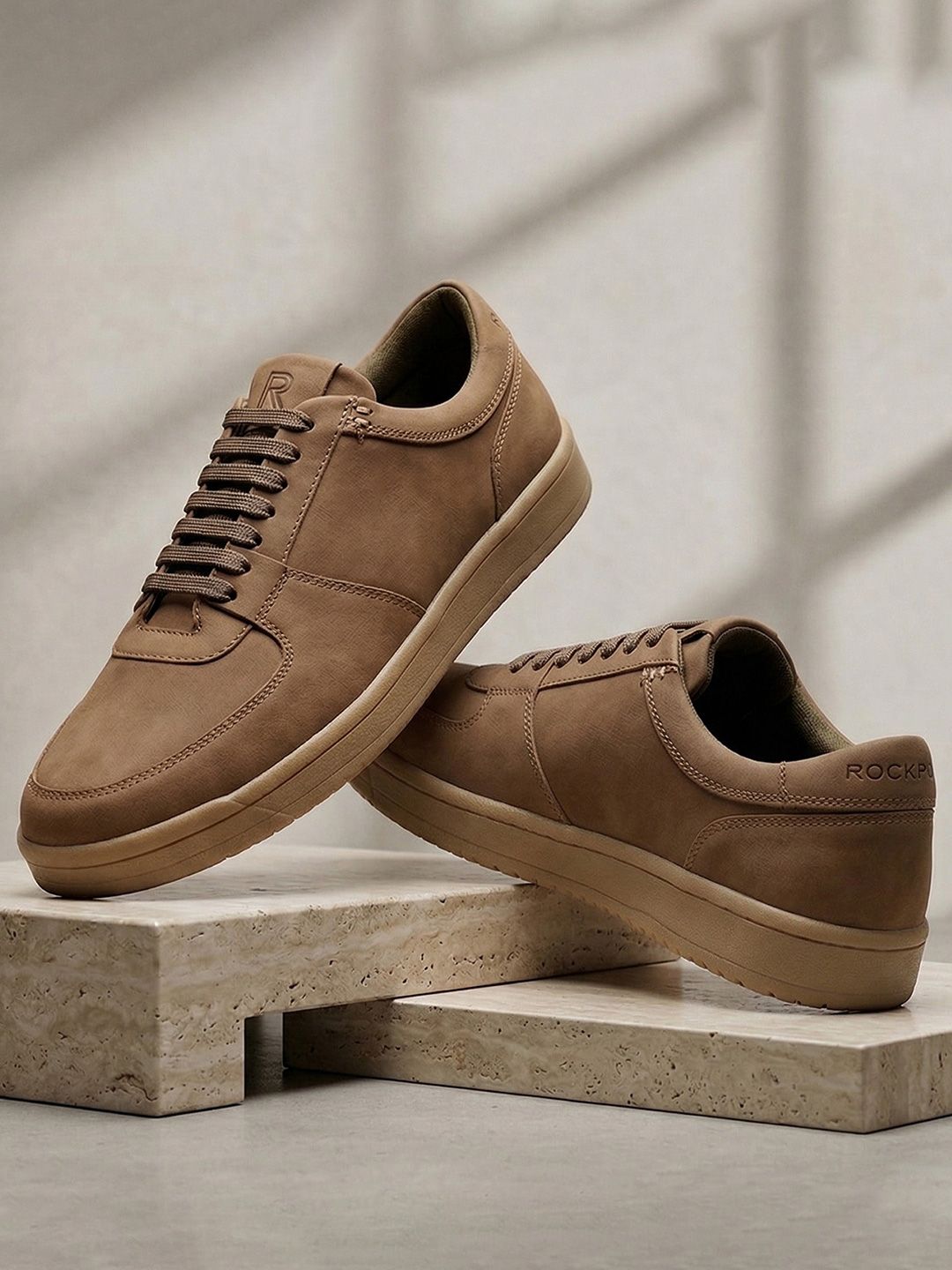 Rockport Men Leather Sneakers
