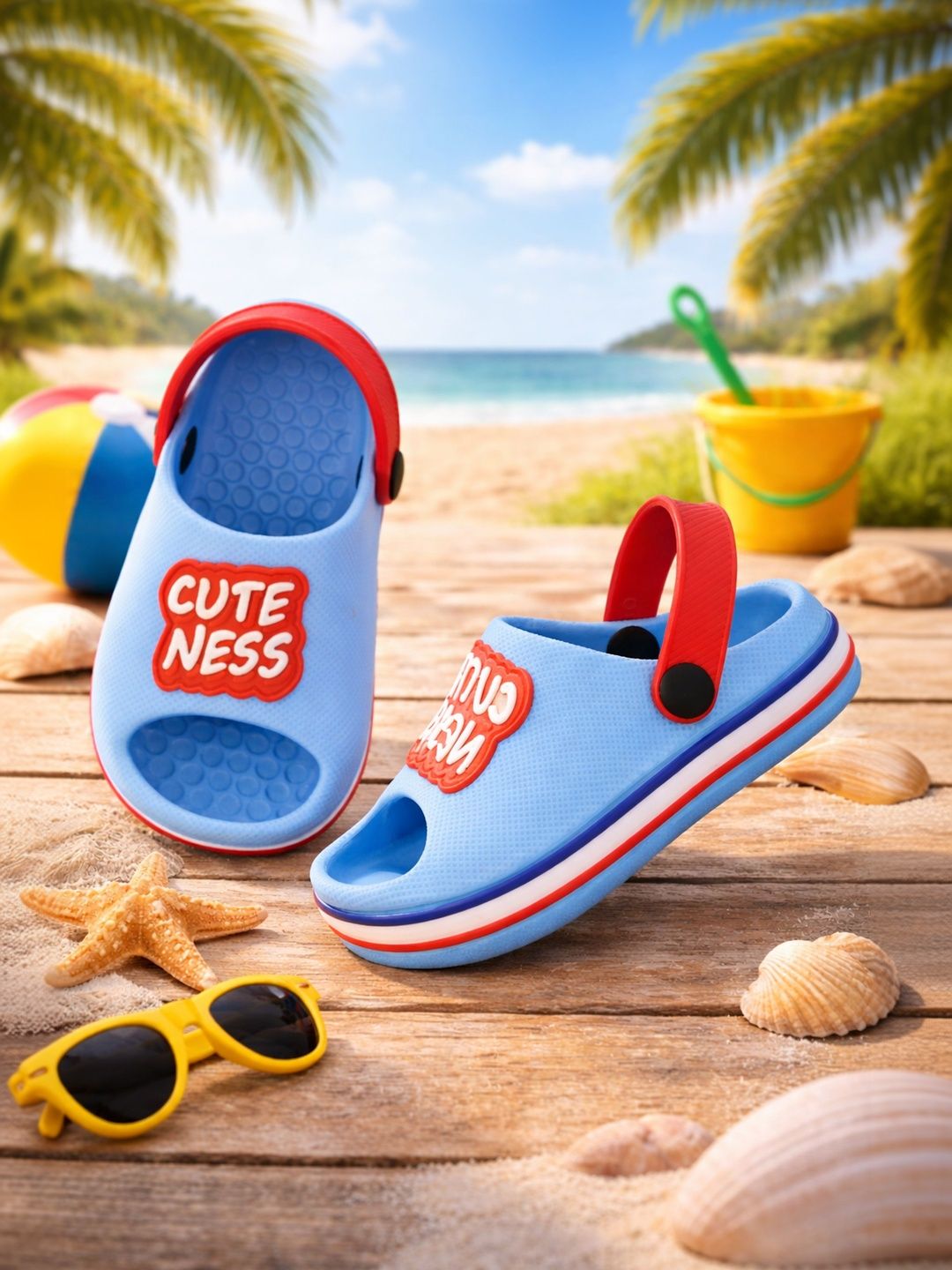Miss & Chief Unisex Kids Printed Clogs