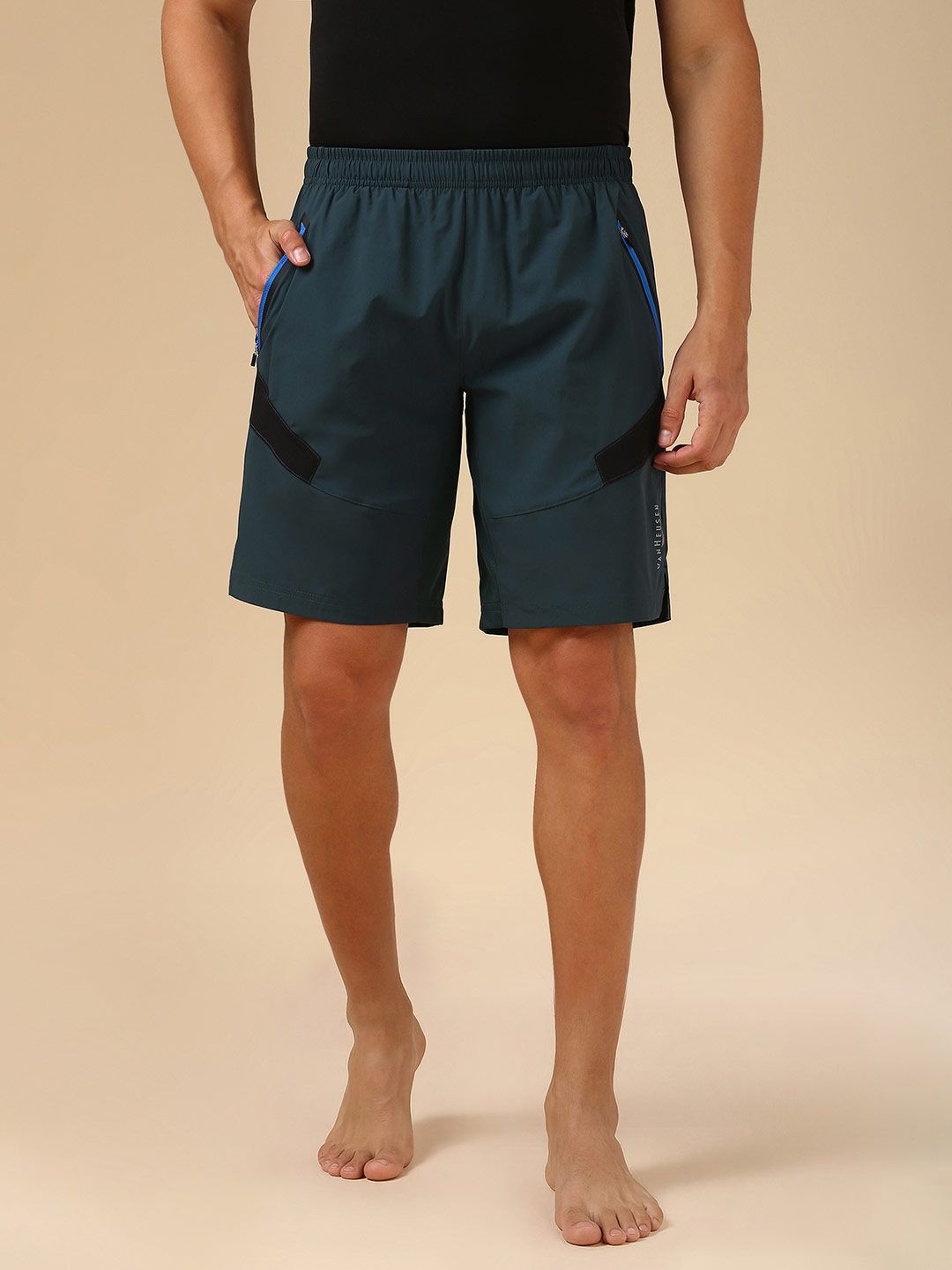 Buy Van Heusen Innerwear Men Mid Rise Lounge Shorts -  - Apparel for Men