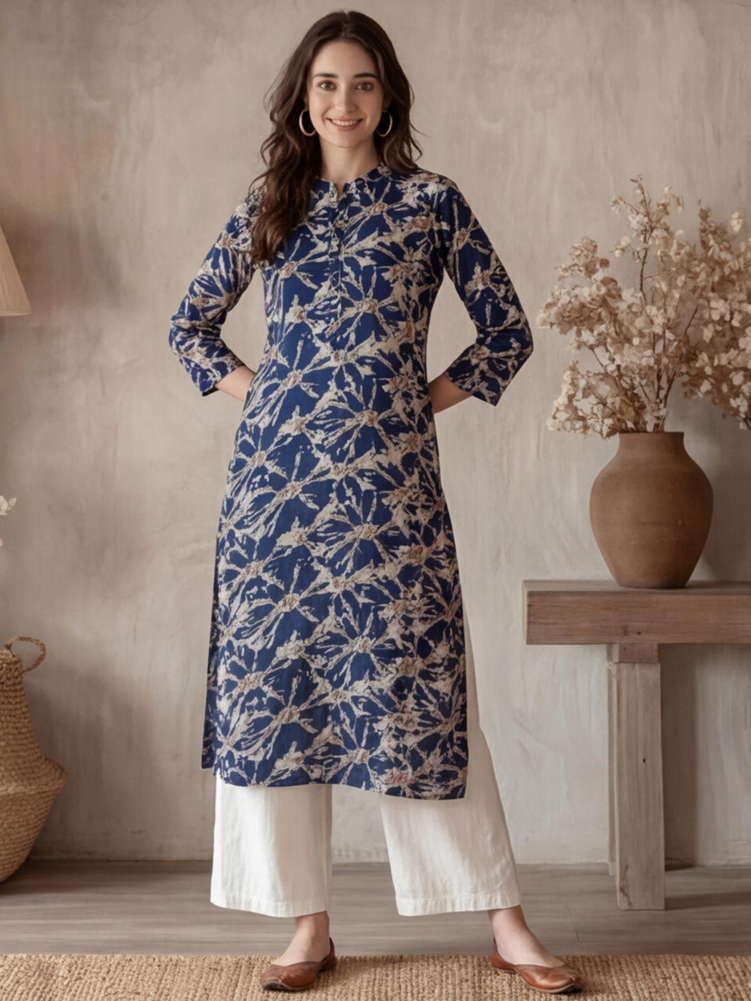 Anouk Women Floral Printed Kurta