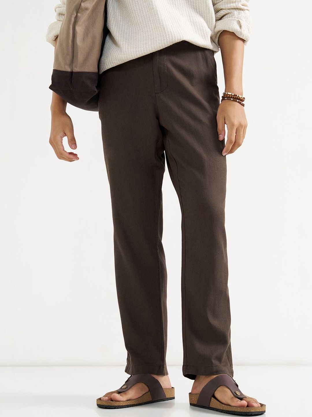 7 Alt by Pantaloons Men Trousers