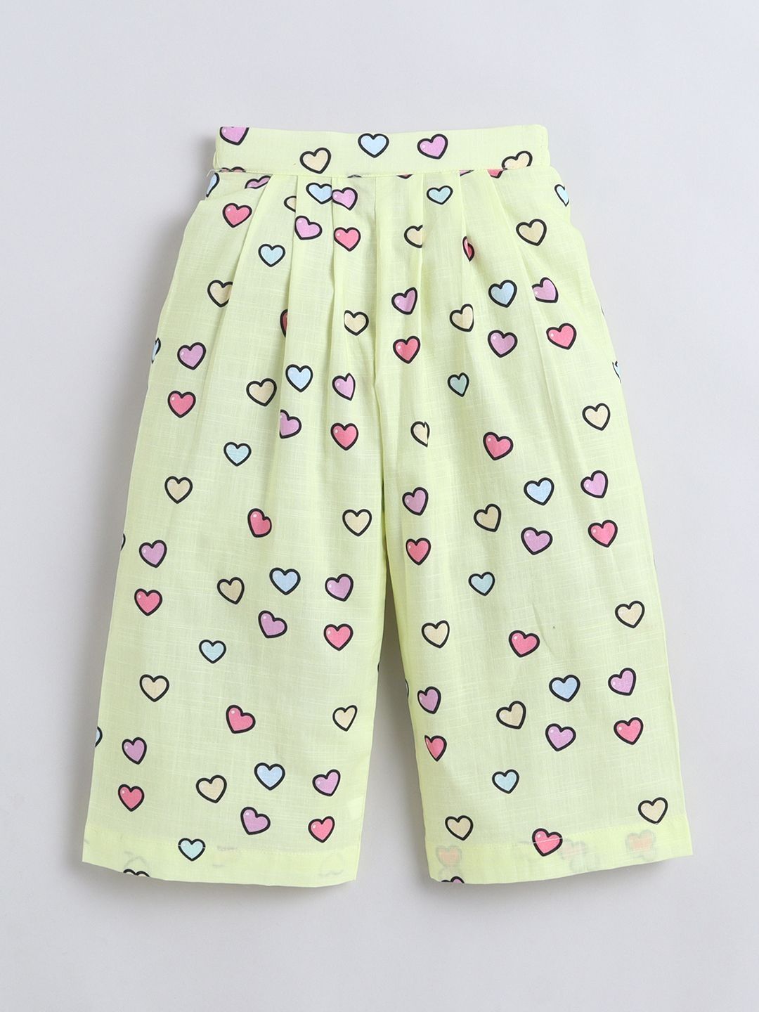 Pure Cotton Printed Blend Top with Trousers 6