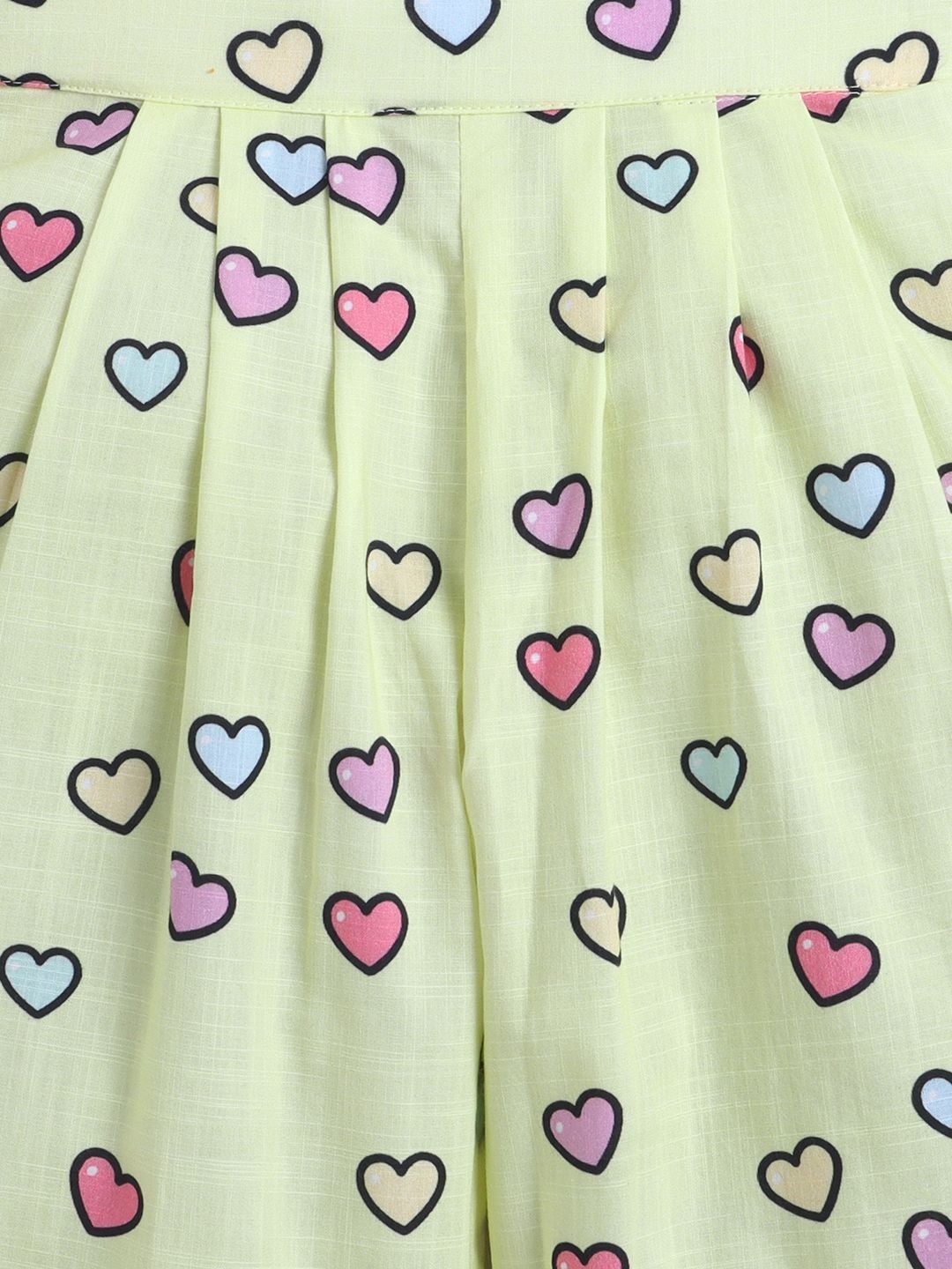 Pure Cotton Printed Blend Top with Trousers 4