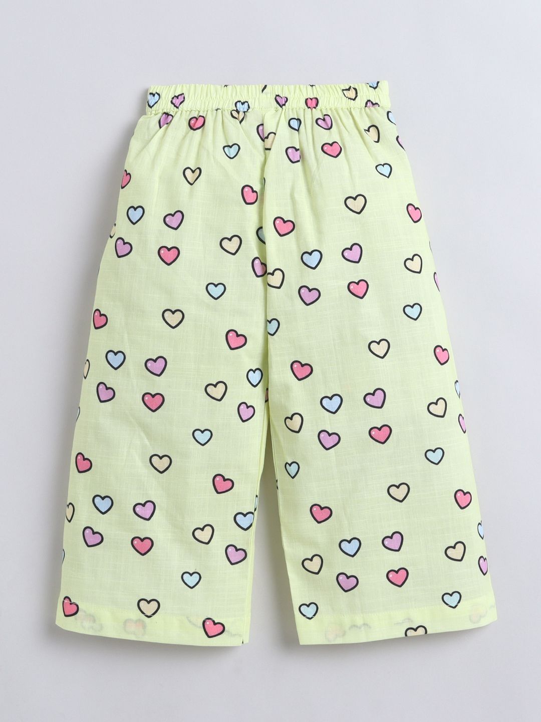 Pure Cotton Printed Blend Top with Trousers 7