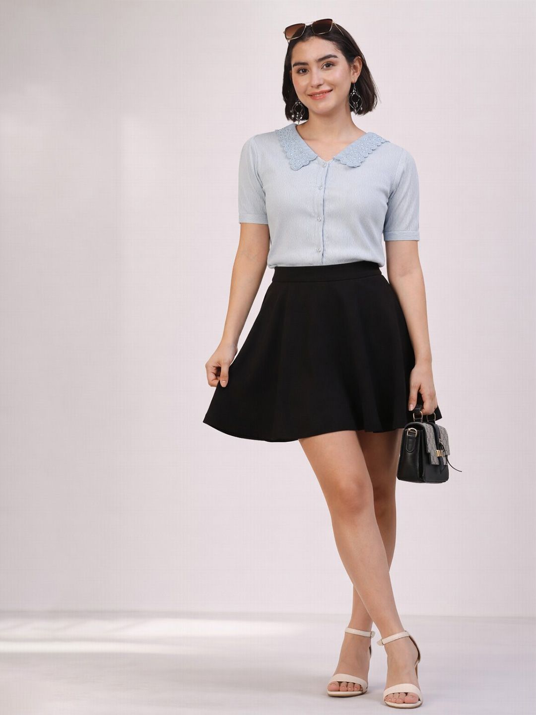 Arrabi Women Contemporary Party Shirt