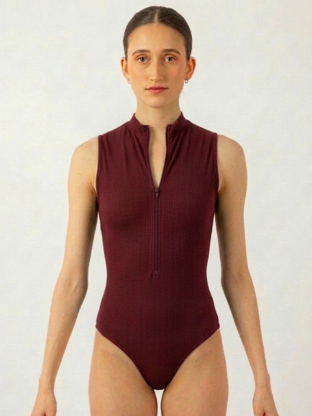 ZEROZABAR Round Neck Bodysuit
