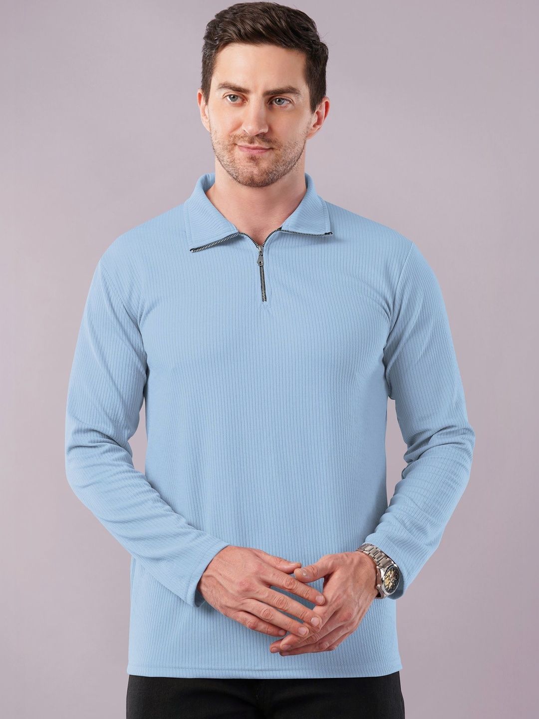 SZN Men Polo Collar T-shirt