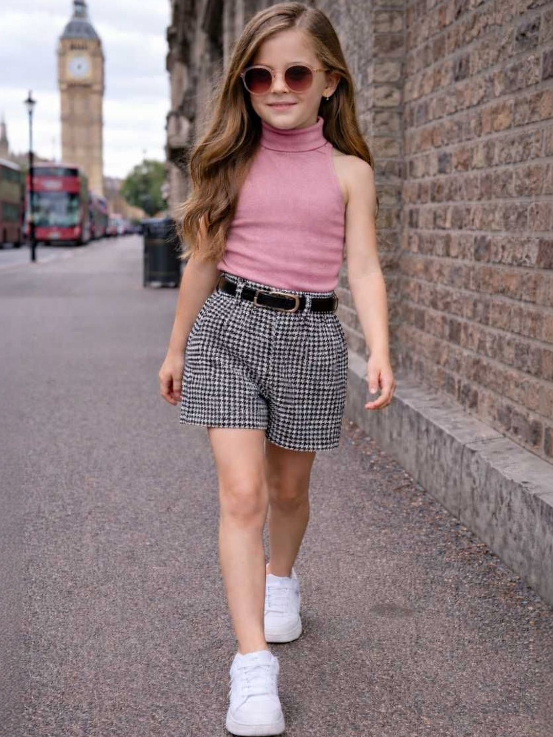 Ninas Girls Top with Shorts