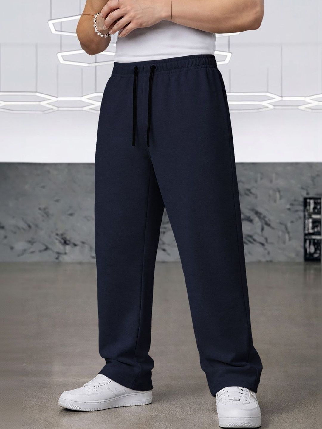 TRIPR Men Baggy Track Pants
