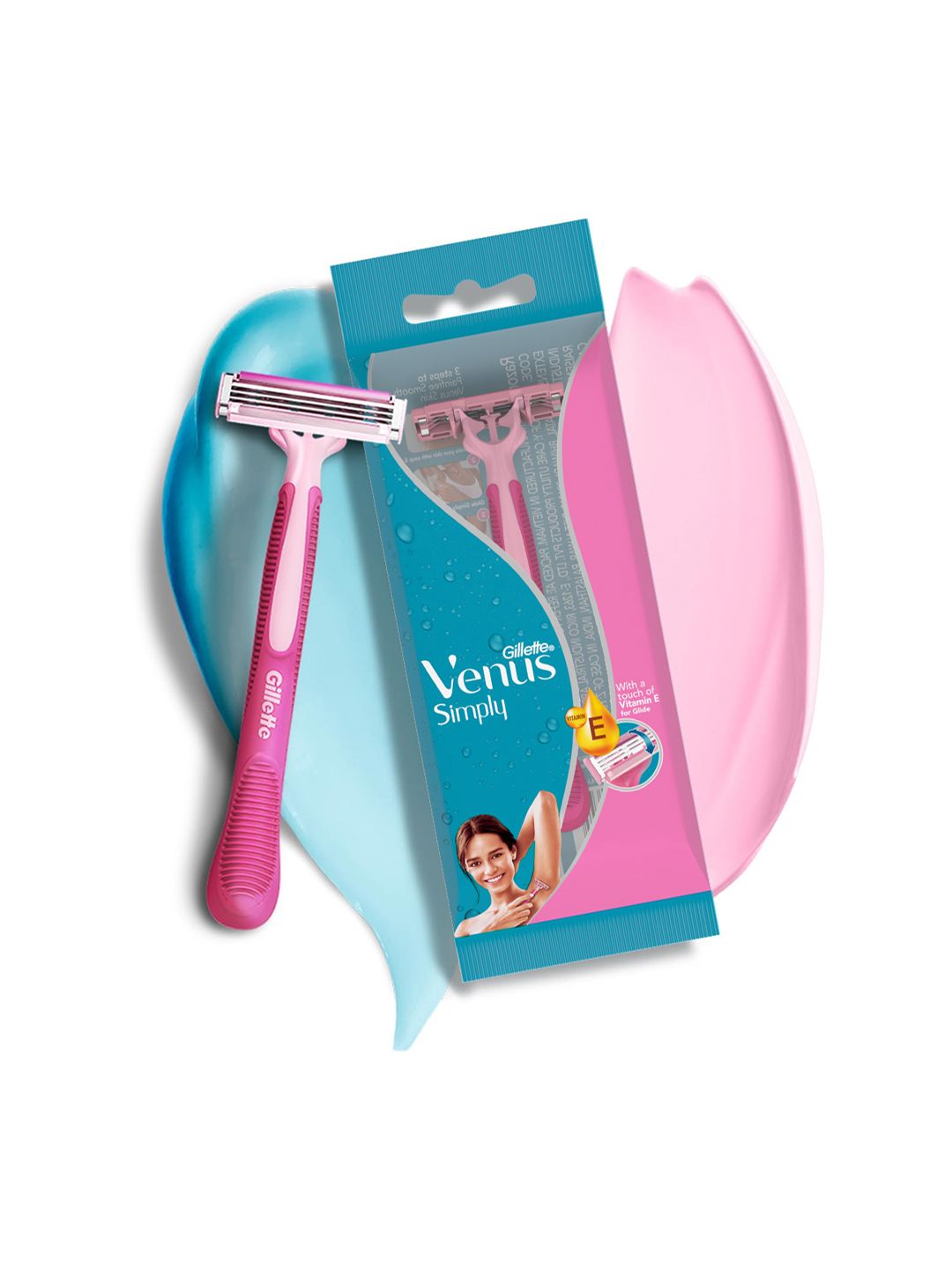 Gillette Venus Women Venus 3 Blades Simply Razor