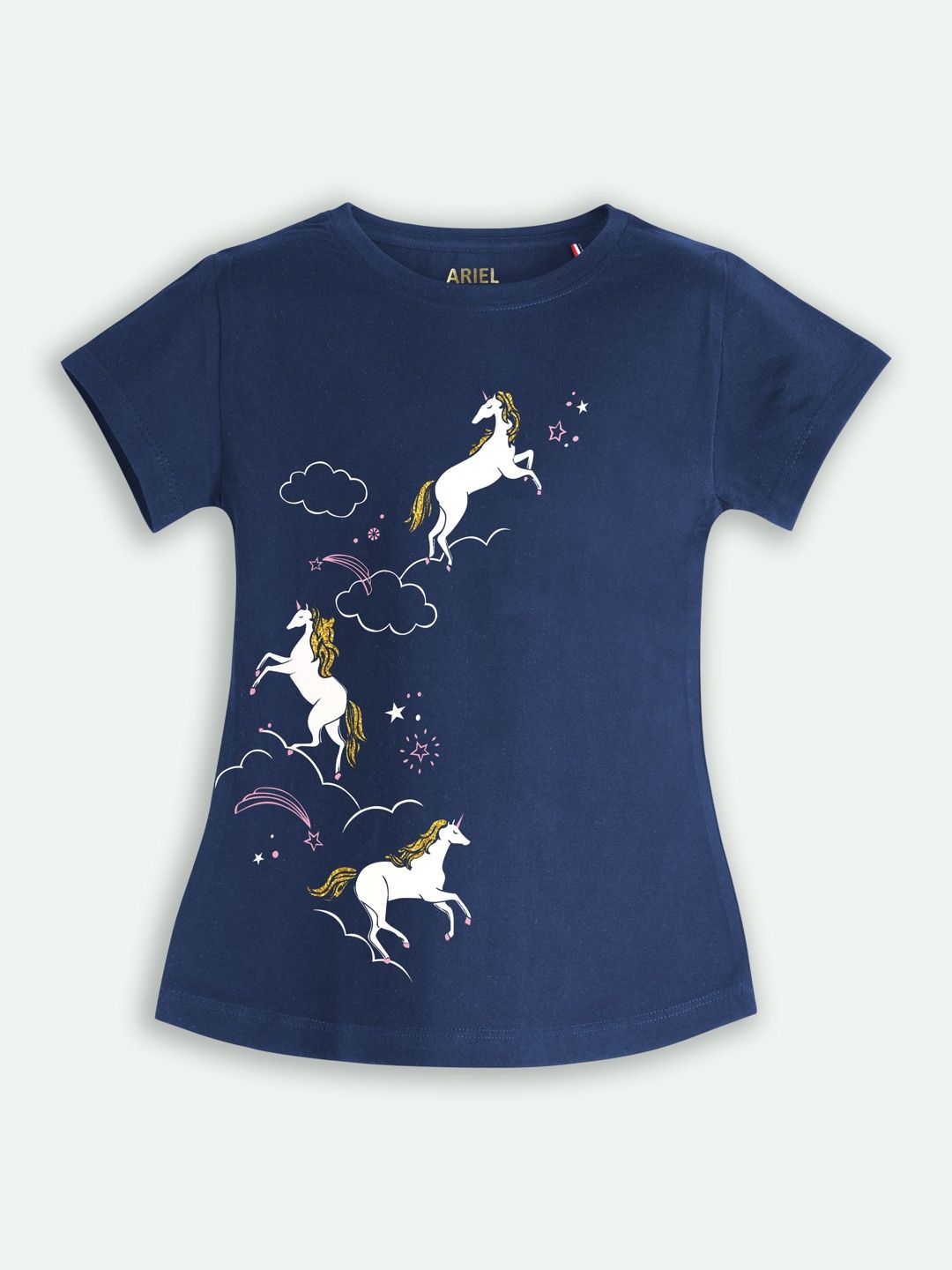 ariel Girls Printed T-shirt