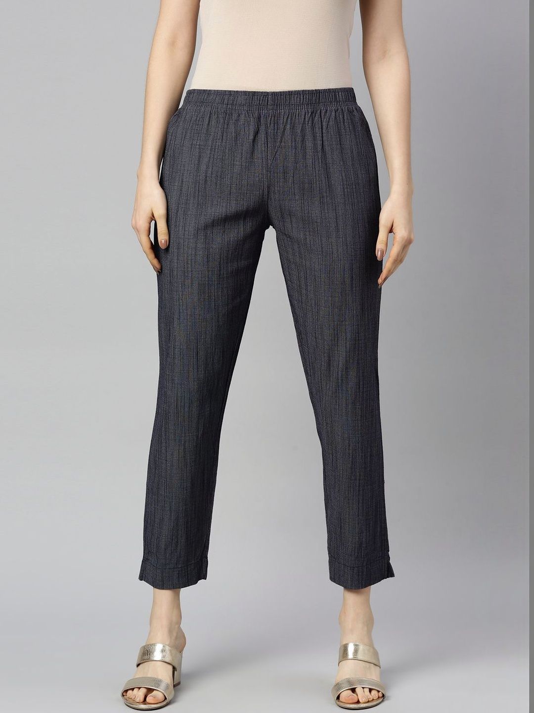 Minelli Women Striped Trousers