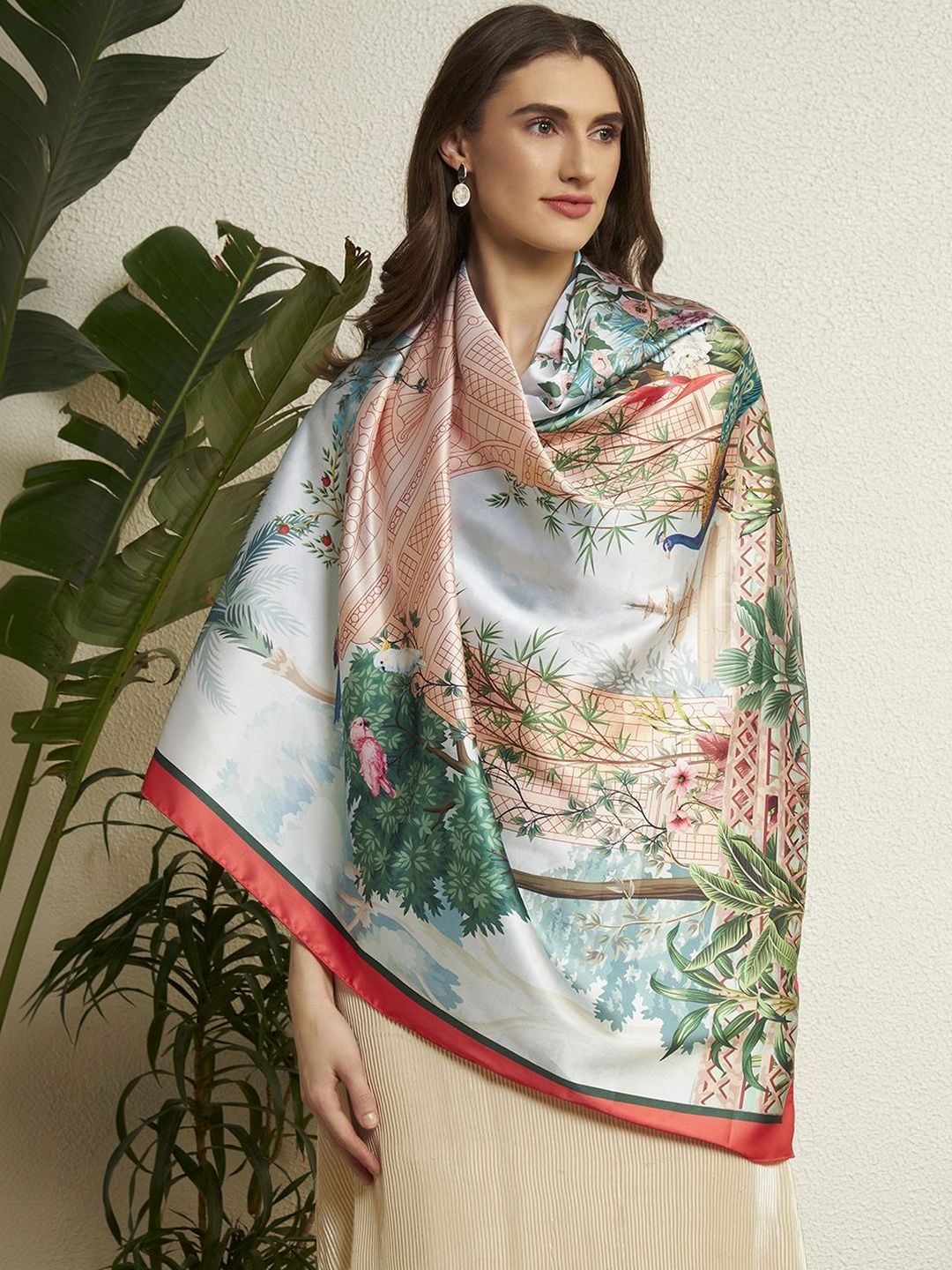 Buy HANDICRAFT PALACE Women Printed Scarf -  - Accessories for Women