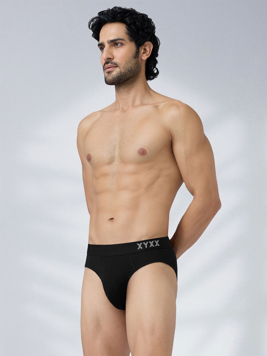 XYXX Men Solid 100% Combed Cotton Pace Briefs XYBRF176