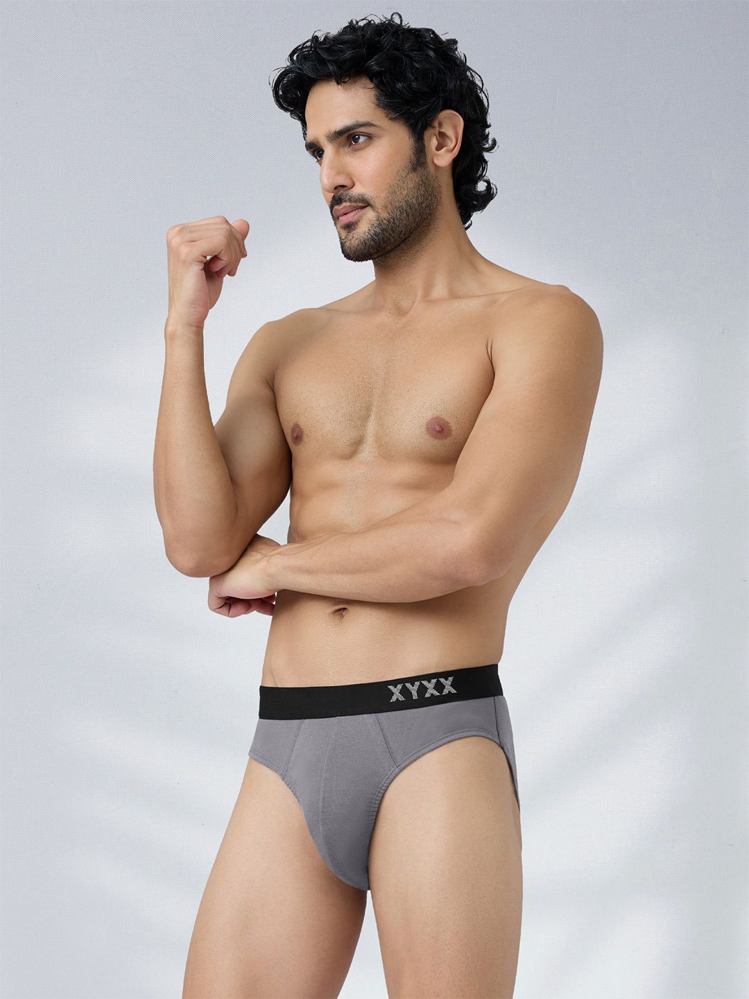 XYXX Men 100% Combed Cotton Sprint Basic Briefs XYBRF174