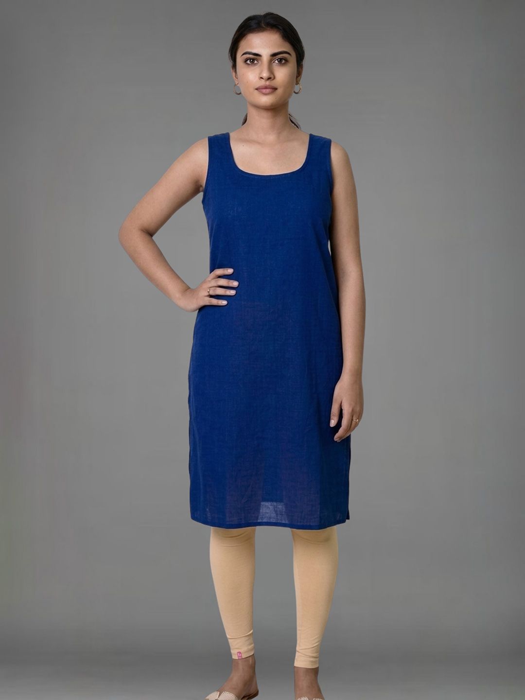 myplusfashion Round Neck Long Camisoles