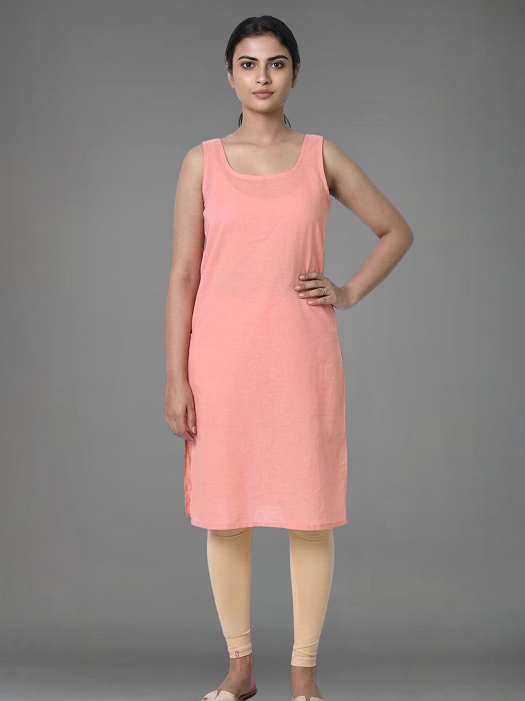 myplusfashion Round Neck Long Camisole