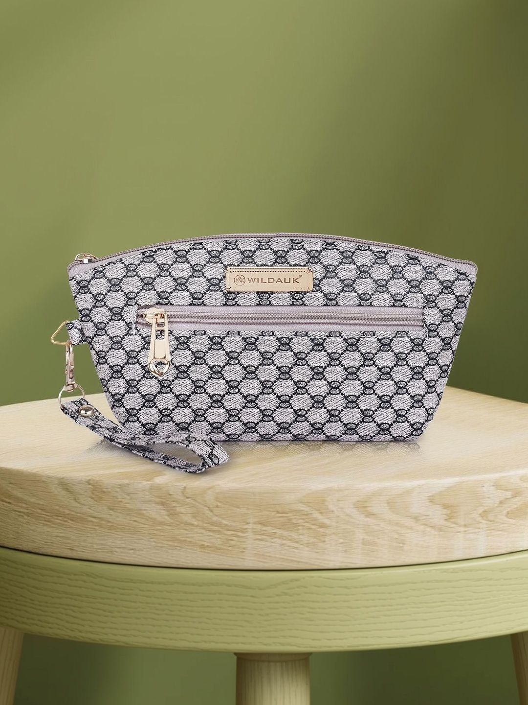 WILDAUK Textured Embellished Purse Clutch
