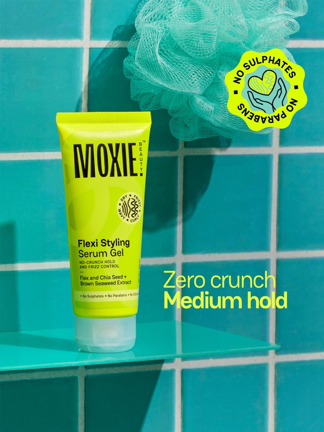 MOXIE BEAUTY Flexi Styling Serum Gel for Curly & Wavy Hair - 120 ml