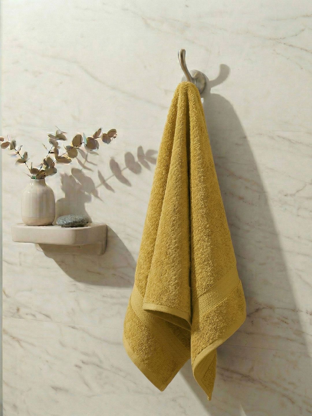 Monte Carlo Jazz Lemon Curry Cotton 380 Gsm 60X120 Cm 1 Bath Towel
