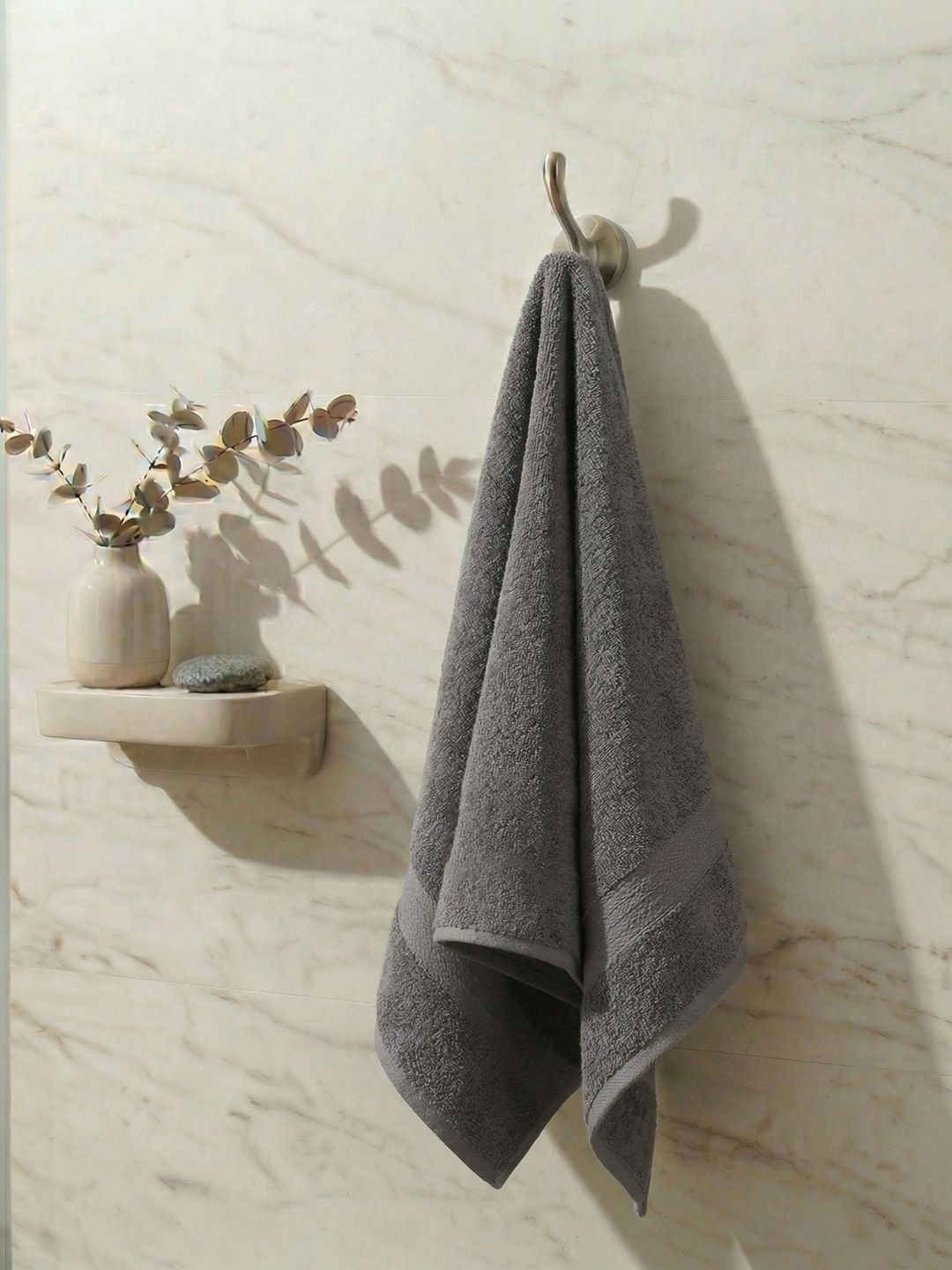 Monte Carlo Jazz Grey Cotton 380 Gsm 60X120 Cm 1 Bath Towel