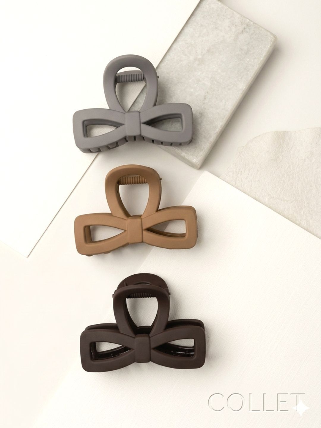 Collet Women Set of 3 Claw Clip