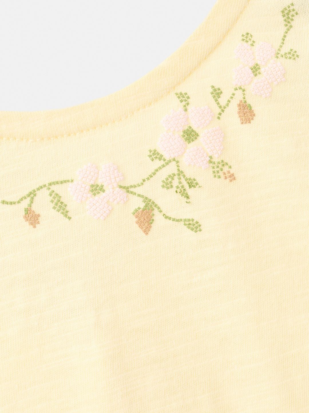 Girls Cut Out Detailed Pure Cotton T-shirt 3