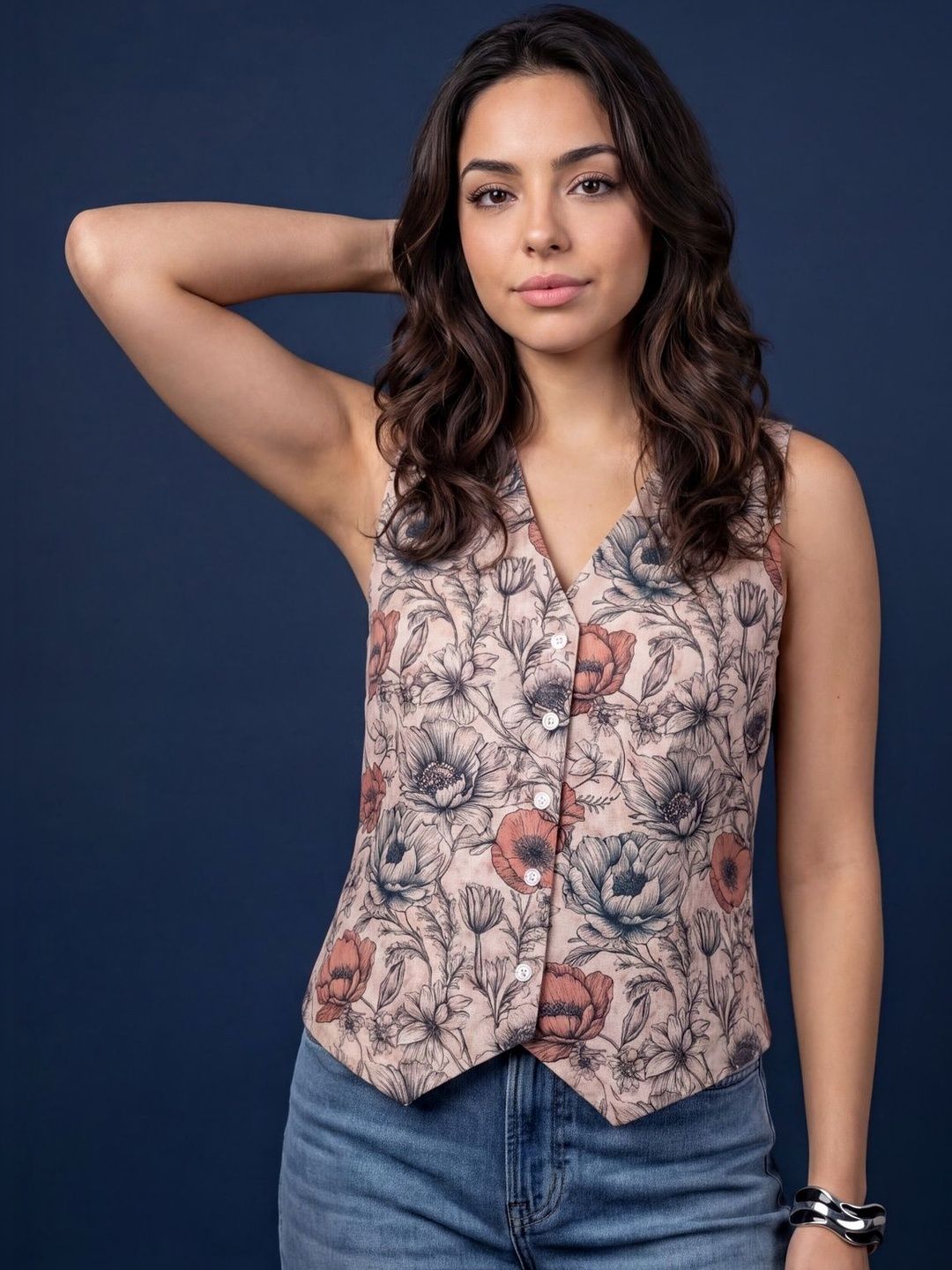 Klotden Floral Print Top
