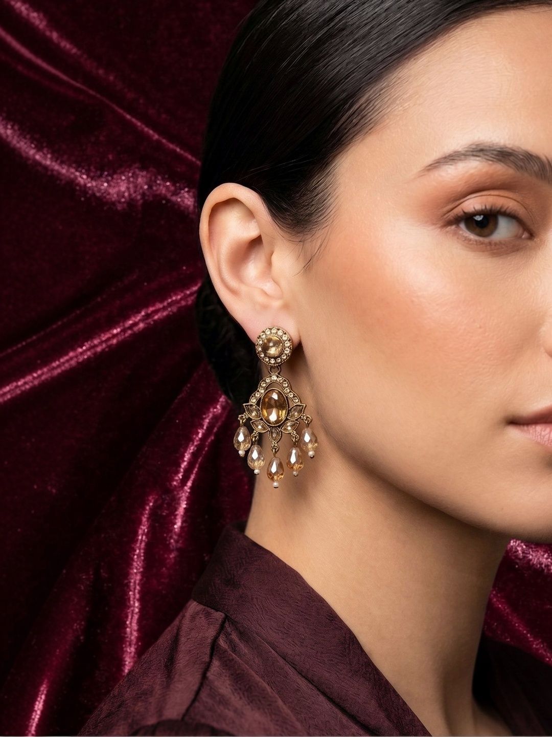 Buy SZN Geometric Drop Earrings -  - Accessories for Women