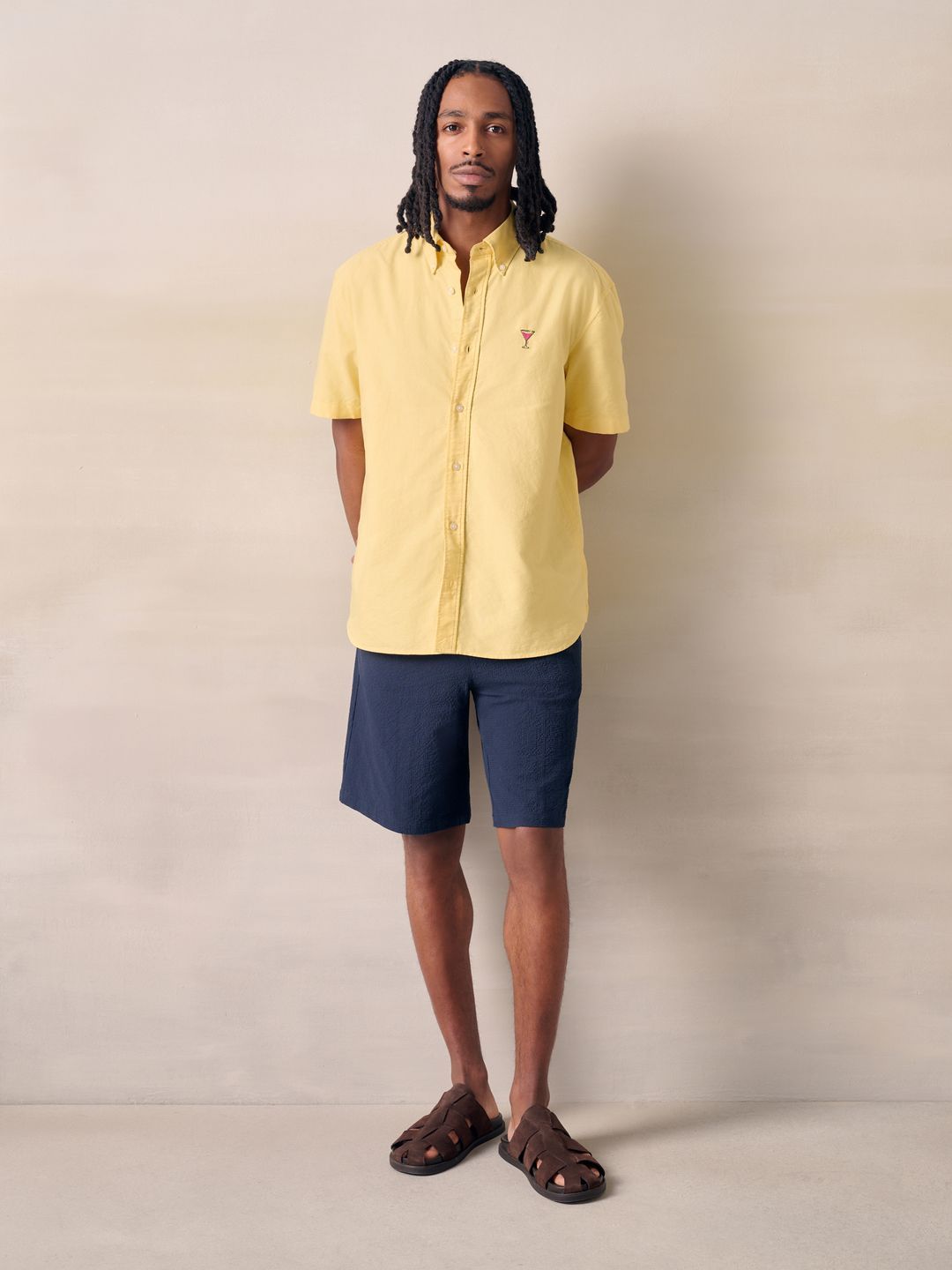 Price History - NEXT Men Yellow Short Sleeve Pure Cotton Casual