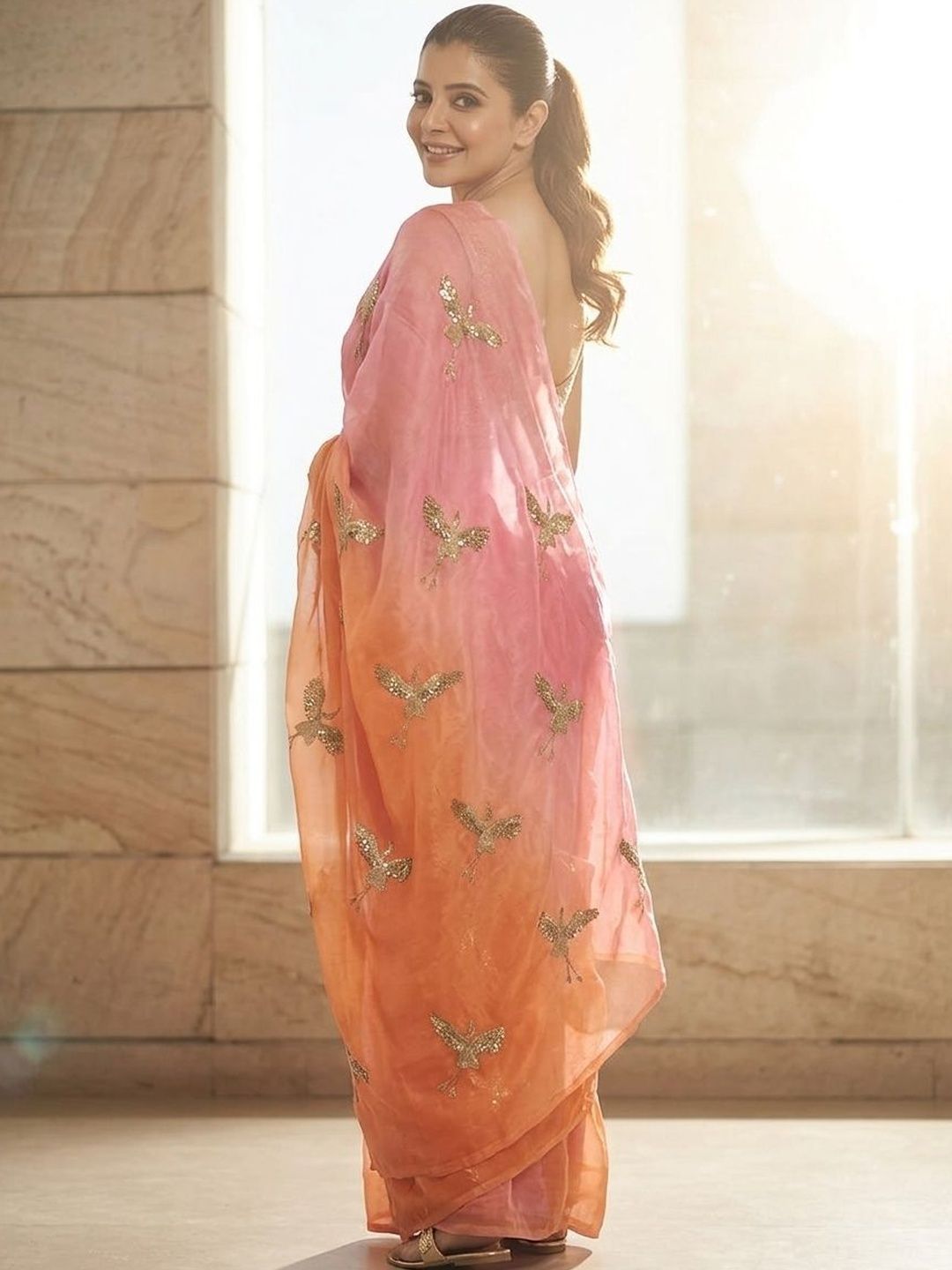 Embellished Sarees With Unstitched Blouse Piece 3