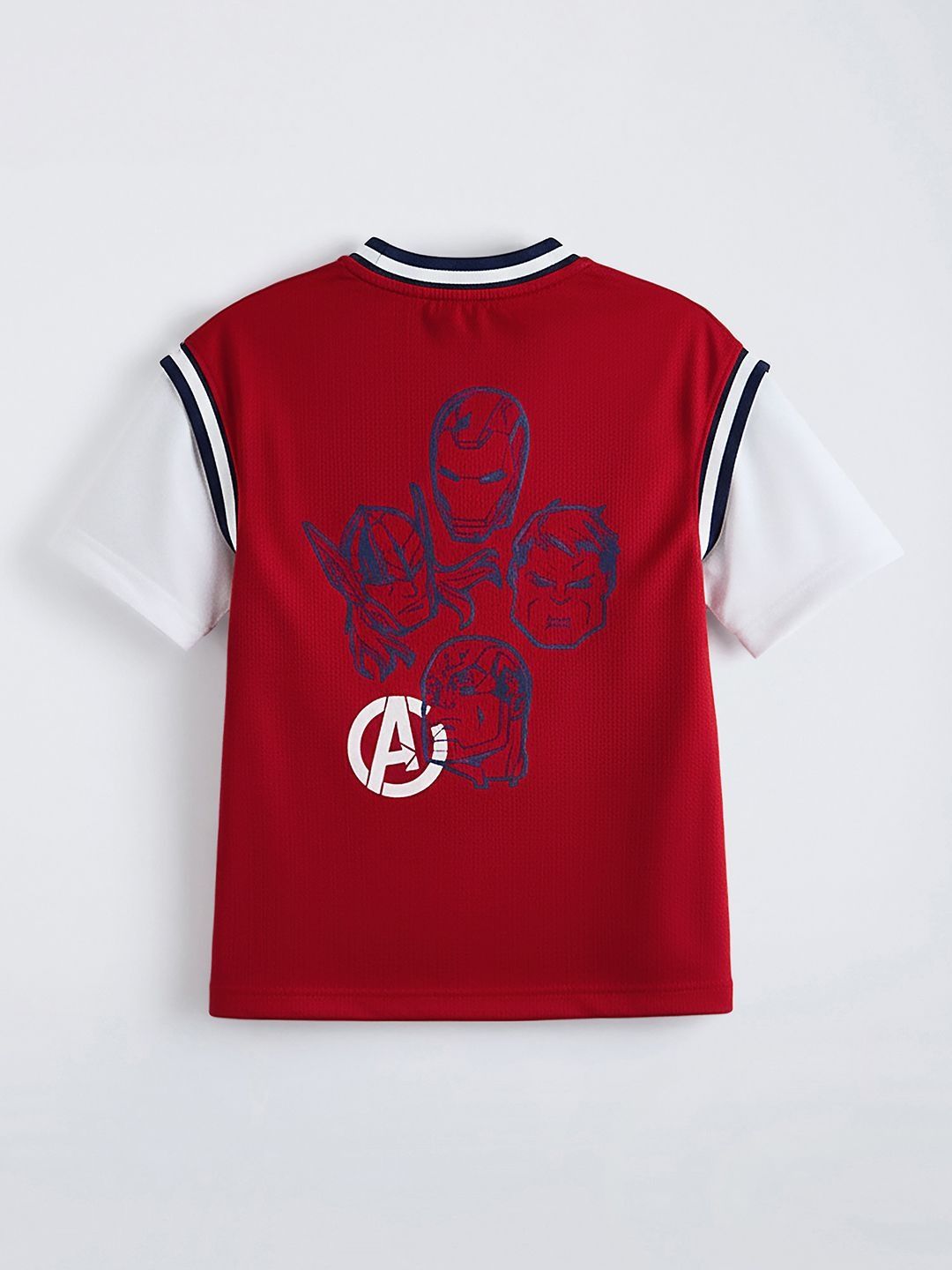 Kids Printed Drop-Shoulder Sleeves T-shirt 2
