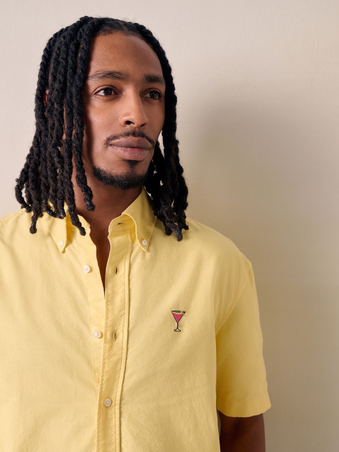 Price History - NEXT Men Yellow Short Sleeve Pure Cotton Casual