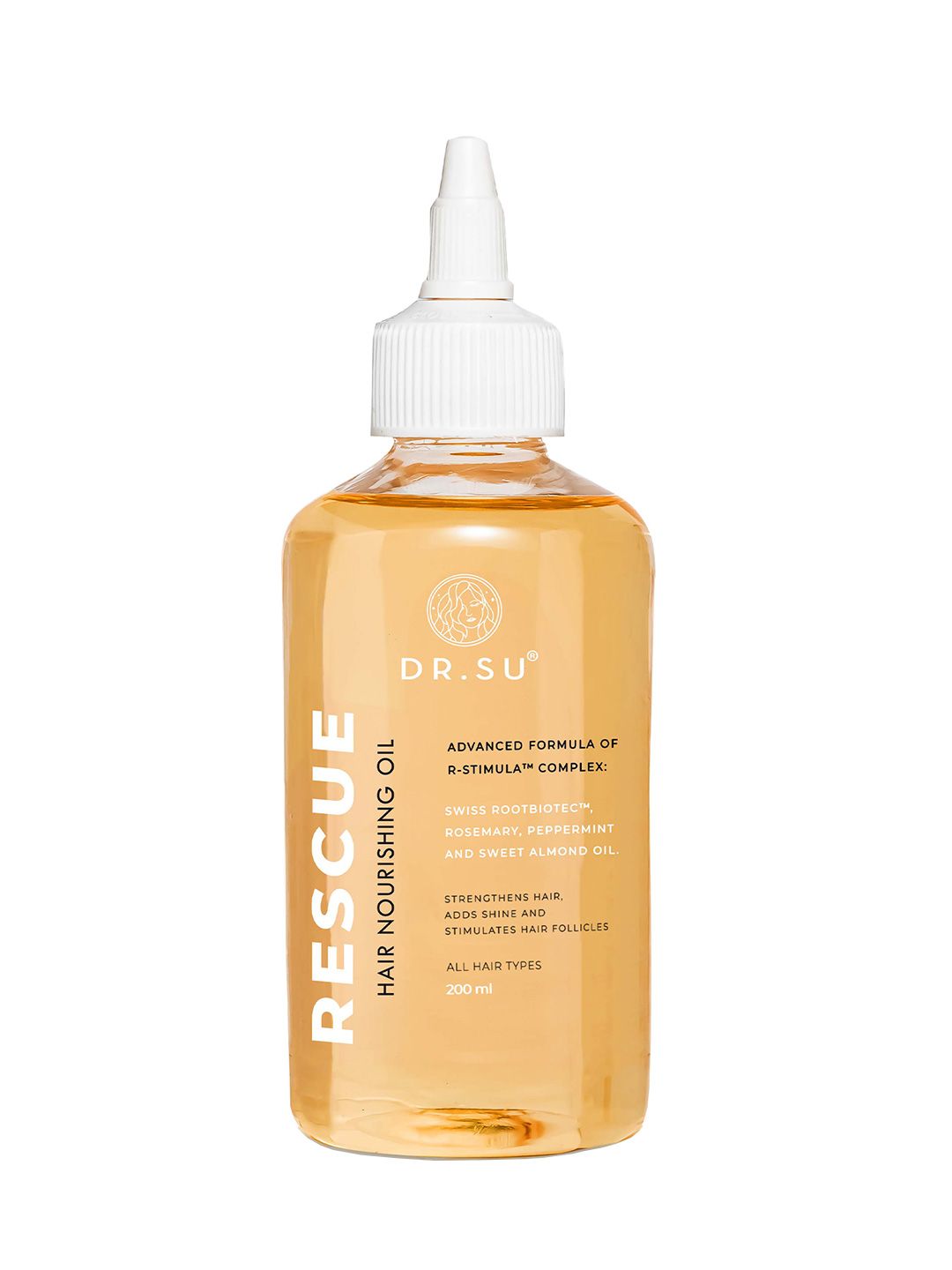 Buy Dr. Su Nourishing Rosemary Hair Oil Infused With Peppermint & Sweet Almond Oil   200 Ml -  - Personal Care for Unisex