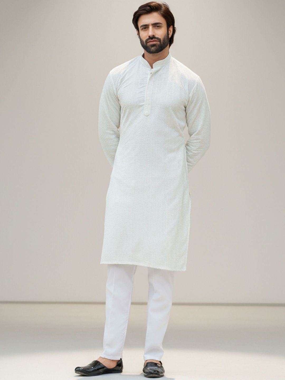 Dincharya Men Kurta