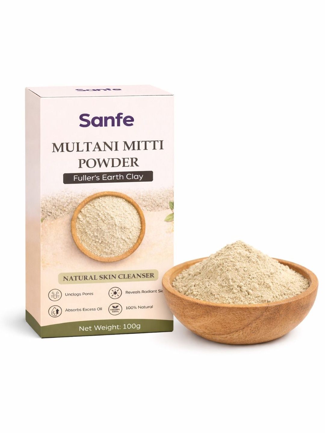 Sanfe Multani Mitti Powder - 100 g
