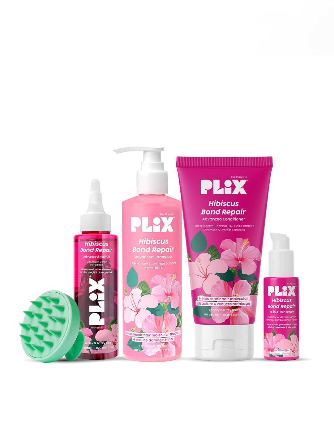 Buy PLIX THE PLANT FIX Set Of 5 Hibiscus Hair Care  Set -  - Personal Care for Unisex