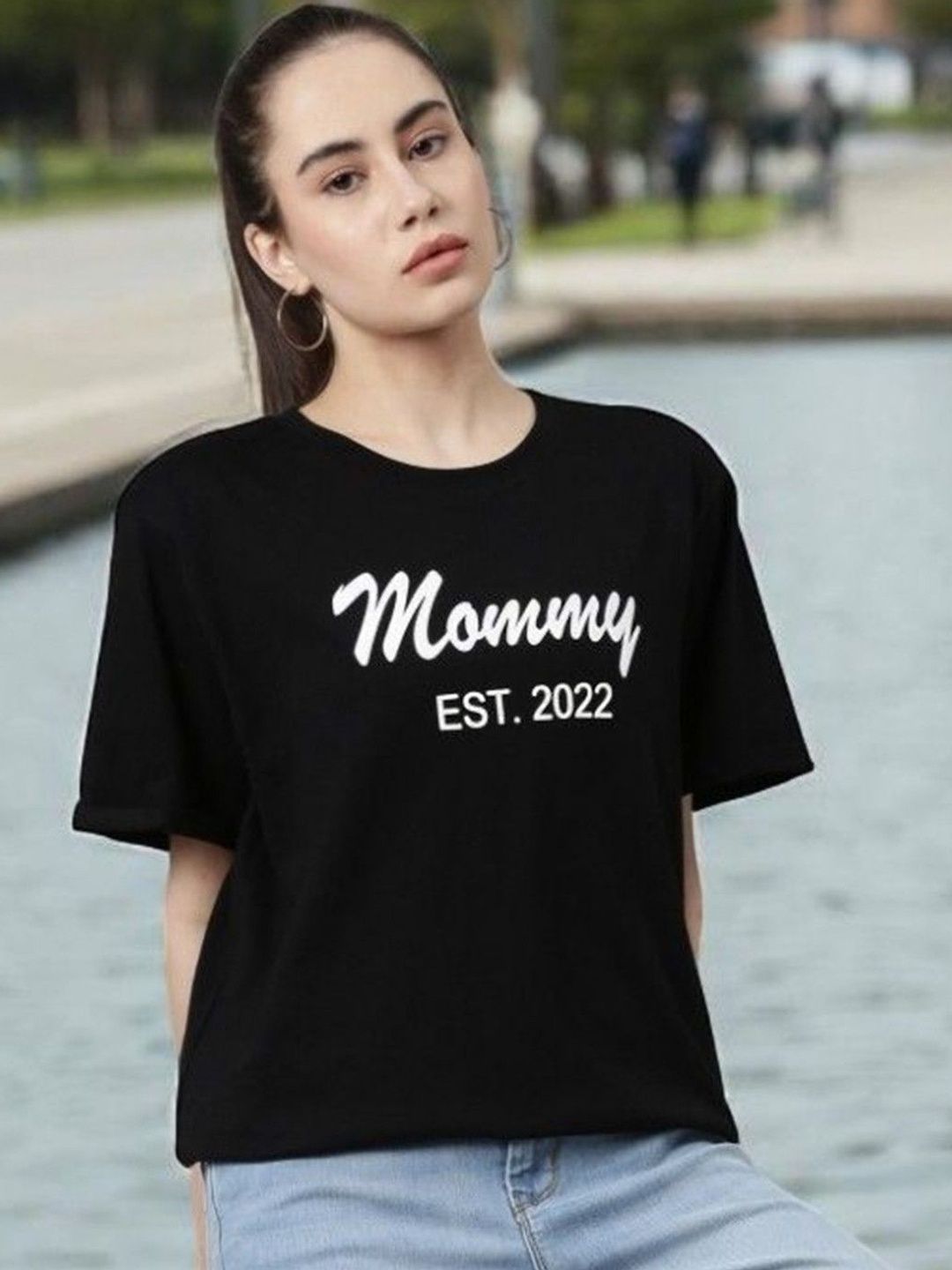 Esplendido Women Barbie Monochrome T-shirt