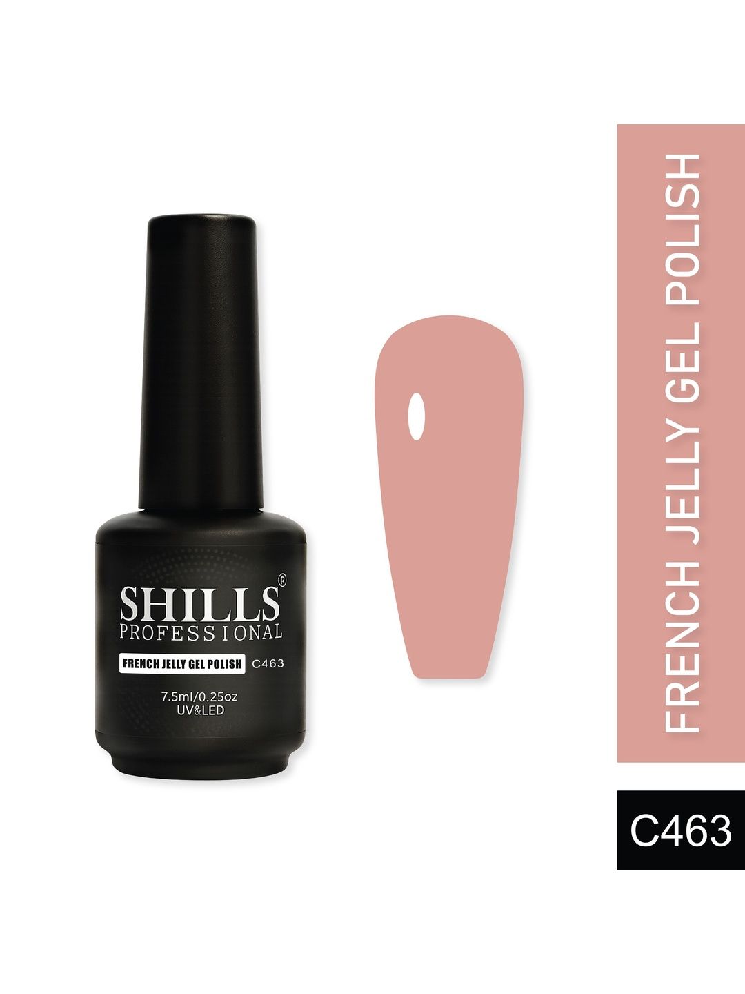 shills professional Long Lasting Nail Polish - 7.5 ml - Shade C463