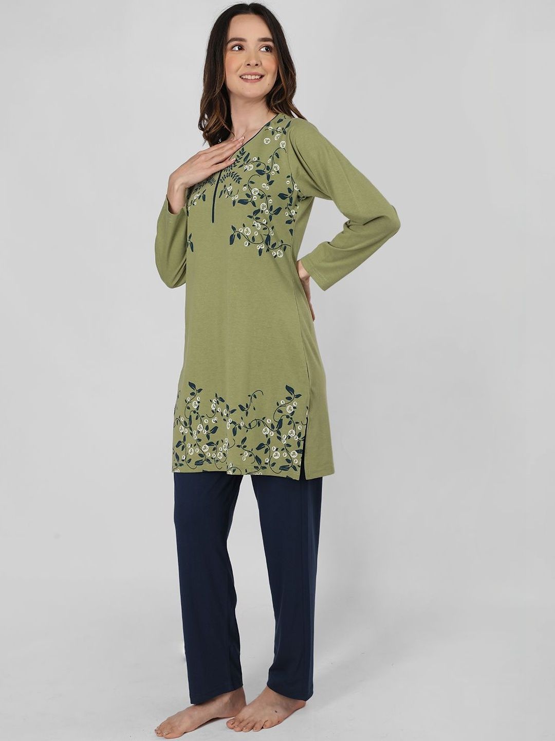 Women Printed Night suit 2