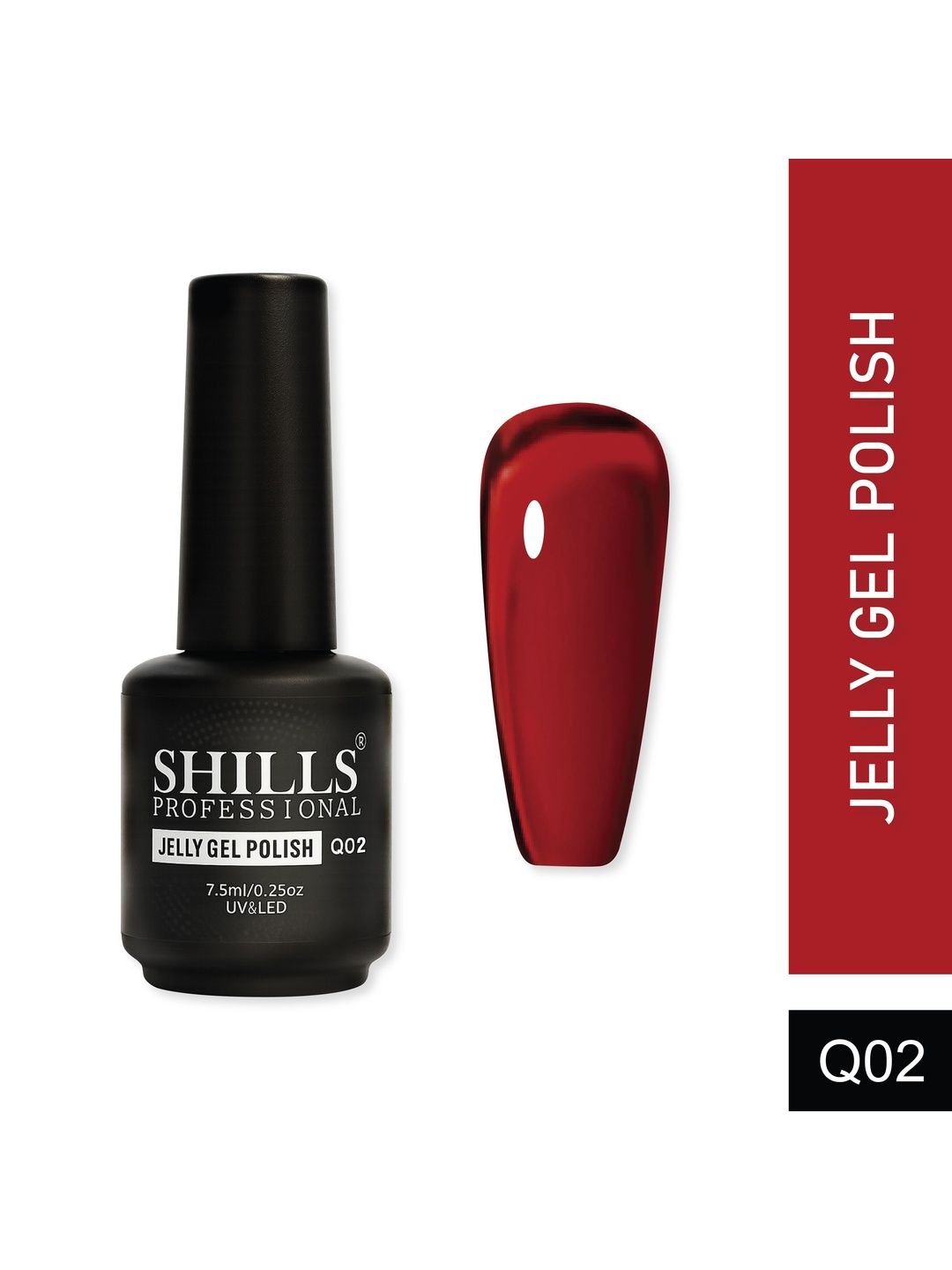 shills professional Long Lasting Nail Polish - 7.5 ml - Shade 02