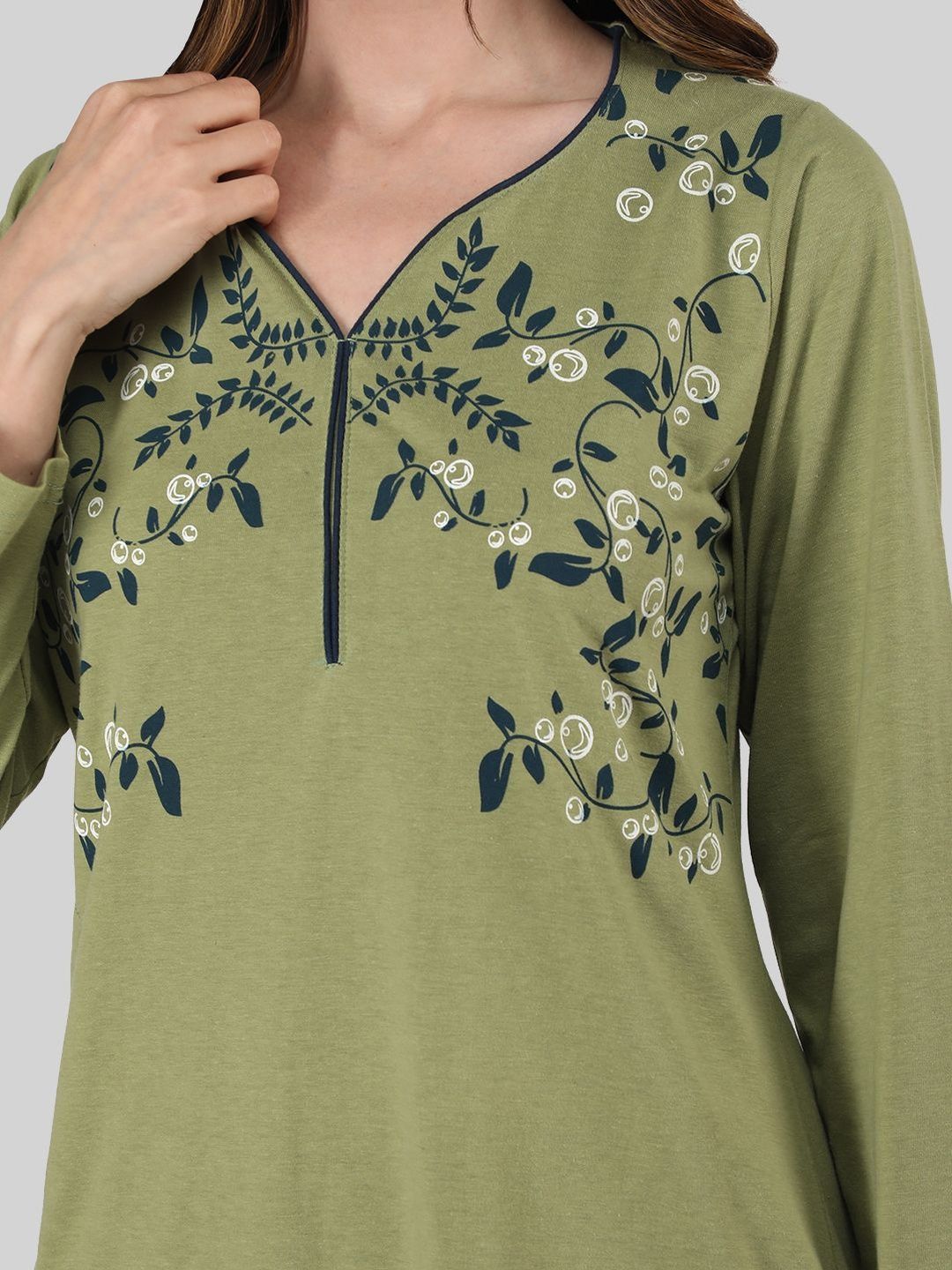 Women Printed Night suit 7