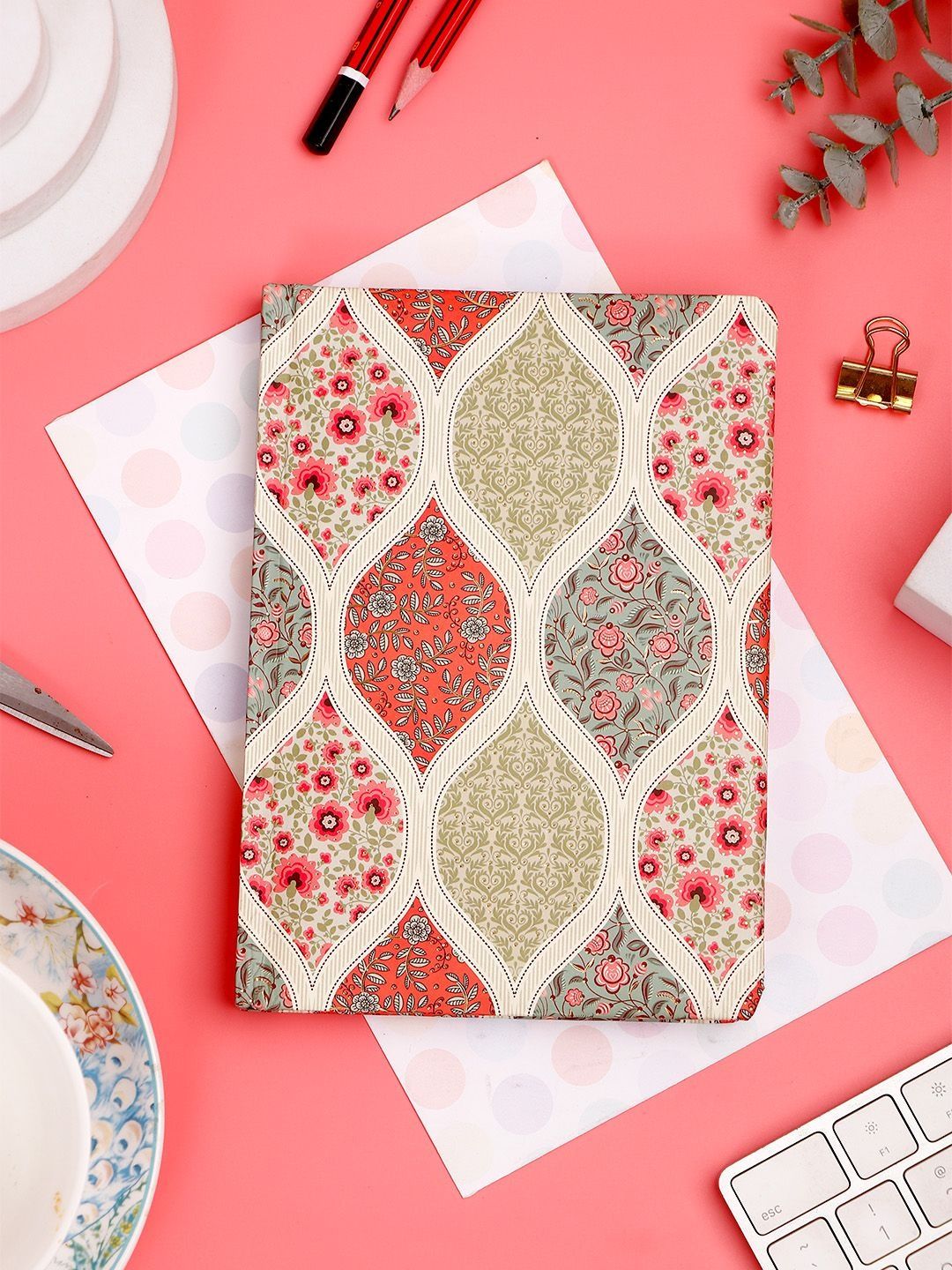Archies Baagh-e-Gul Ruled Cushioned Diary
