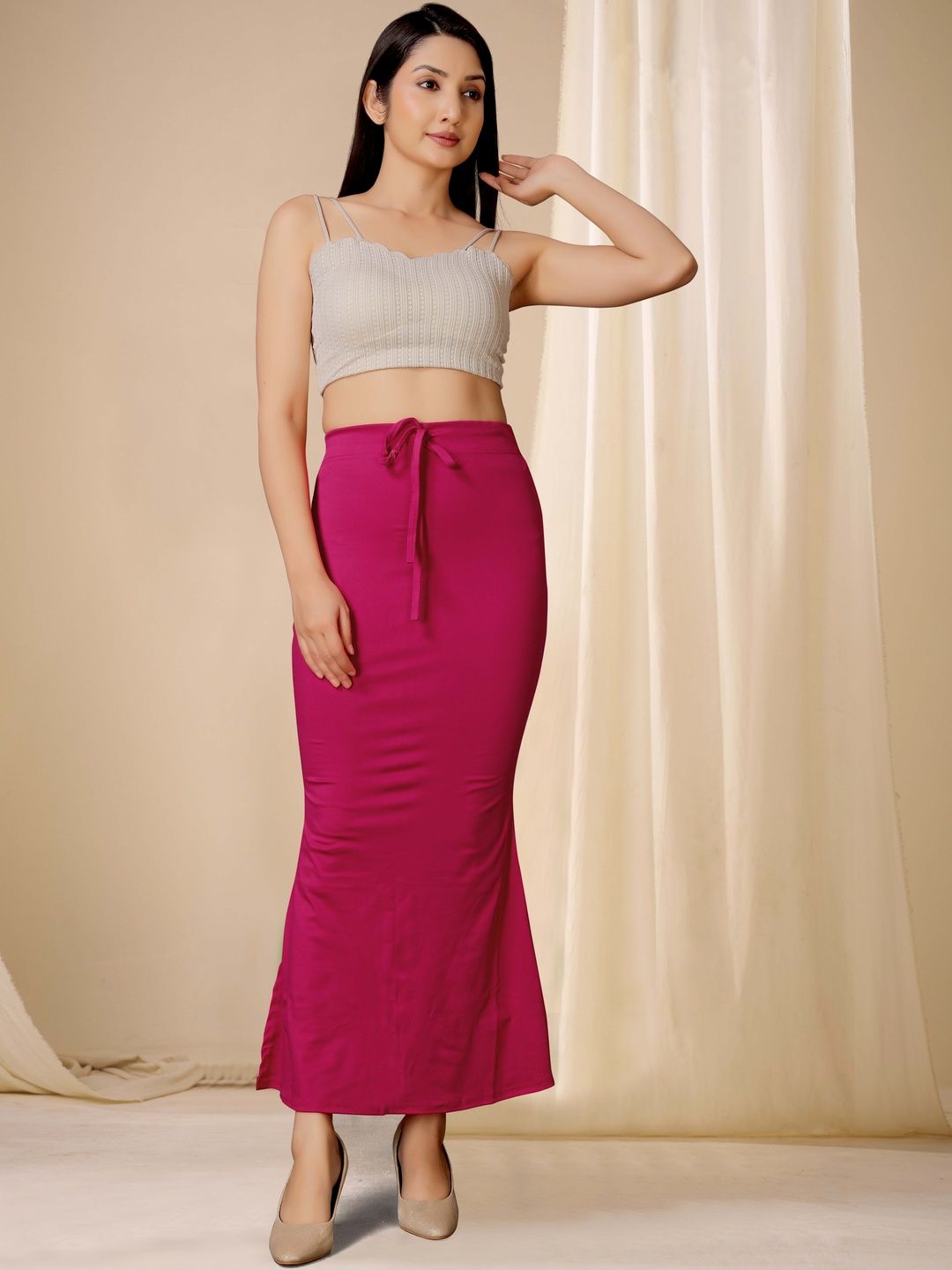 Rare Bello Side Slit Mermaid Saree Shapewear